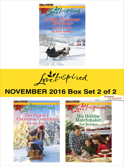 Title details for Harlequin Love Inspired November 2016, Box Set 2 of 2 by Marta Perry - Wait list